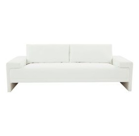 Maeve Pearl White Performance Fabric Sofa