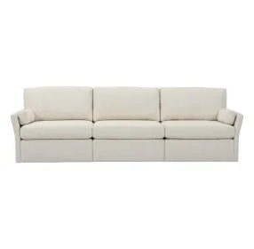 Catarina Cream Performance Fabric 106" Sofa