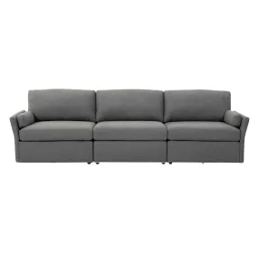 Catarina Gray Performance Fabric 106" Sofa