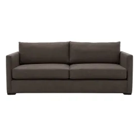 Portsmouth Java Brown Textured Chenille Sofa