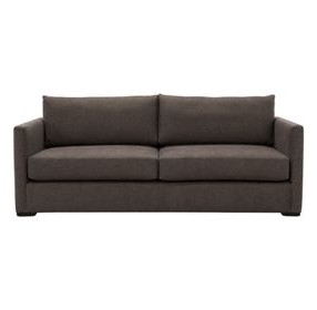 Portsmouth Java Brown Textured Chenille Sofa