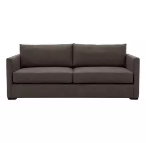 Portsmouth Java Brown Textured Chenille Sofa