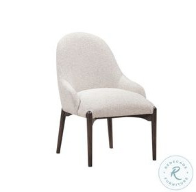 Glendale Stone White Performance Fabric Dining Chair