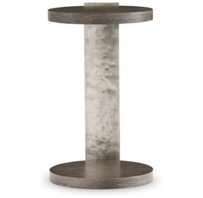 Prado Porcini And Bright Graphite Accent Table