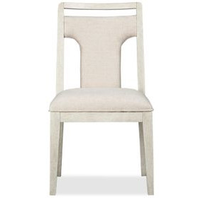 Moonwater Cream Upholstered Side Chair Set of 2
