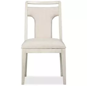 Lorelei Cream Upholstered Side Chair Set of 2