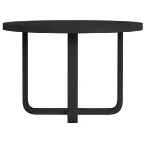 Woodridge Black 48" Round Dining Table