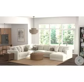 Ritzy Bone 170" RAF Sectional