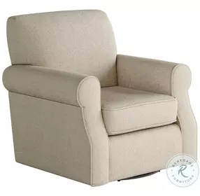 Sugarshack Oatmeal Swivel Chair