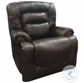 All Star Valentino Slate Big Mans Recliner with Power Headrest