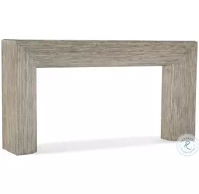 Amani Brie And Crema Marble Sofa Table