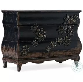 Sanctuary 2 Dark Black Painted Charmant Bachelorette Chest