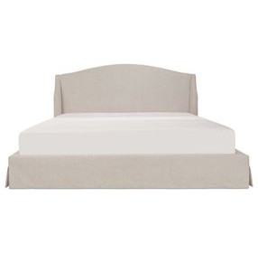Weston Cream Queen Upholstered Storage Platform Bed