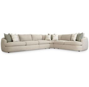 Jules Beige 4 Piece Sectional