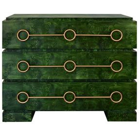 Roderick Emerald 3 Drawer Chest