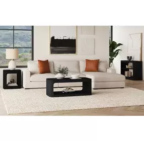Camelot Black Occasional Table Set
