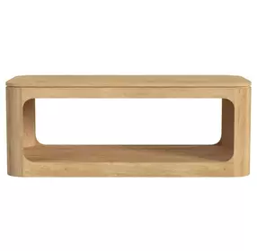 Camelot Natural Rectangular Coffee Table