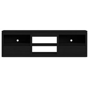Camelot Black 82" TV Stand