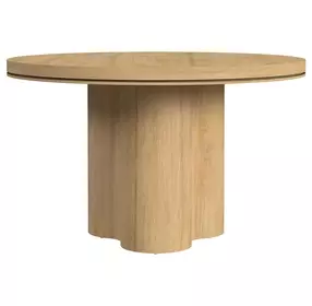 Camelot Natural 48" Round Dining Table