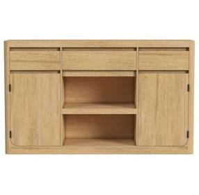Camelot Natural 2 Door Server