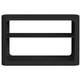 Camelot Black Rectangular Sofa Table