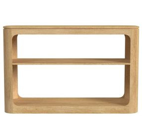 Camelot Natural Rectangular Sofa Table