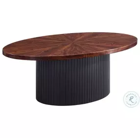Rosalind Cherry And Black Coffee Table