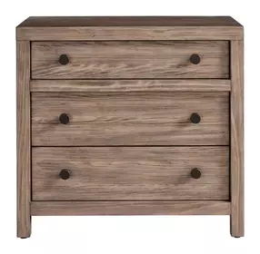 Abode Open Nightstand with USB Charging