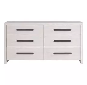 Abode River Rock and Gray 6 Drawer Dresser