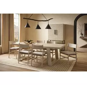 Abode River Rock Extendable Dining Room Set