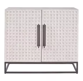 Dwell River Rock and Gray 2 Door Hall Chest