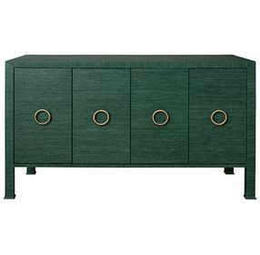 Rue Dyed Green 4 Door Buffet