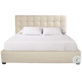 Avery Espresso California King Upholstered Panel Bed