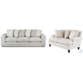 Hogan Cotton Track Arms Living Room Set