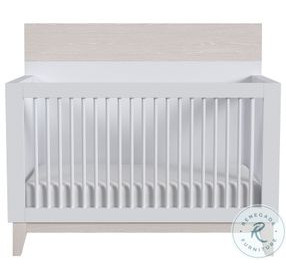 Rowan Ash Linen Convertible Standard Crib
