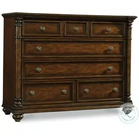 Ashford Heights Traditional Mahogany Bureau