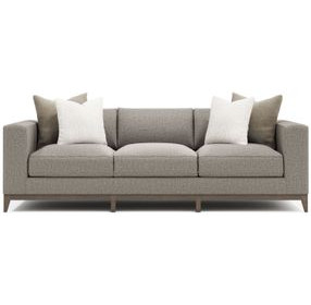 Noel Gray 100" Sofa with Pillows