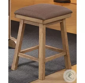 Brownstone Warm Brown Blackless Counter Height Stool