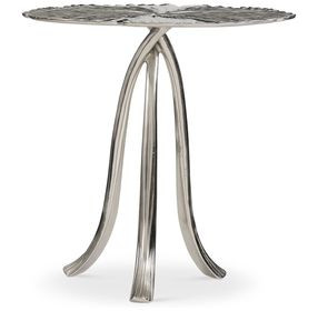 Annabella Satin Nickel End Table