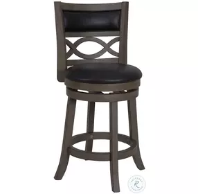 Manchester Black 24" Counter Height Stool