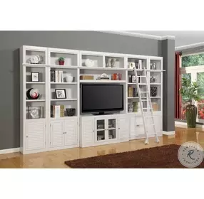 Rawlins Cottage White 7 Piece Entertainment Wall