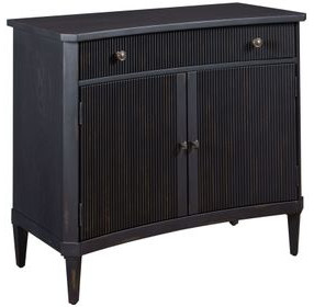 Merriam Black Accent Door Chest