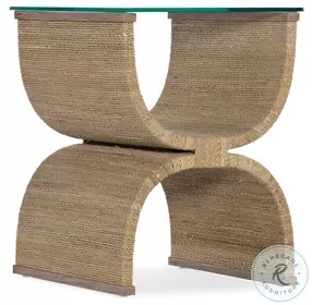 Lenny Browns Woven End Table