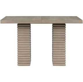 Lily Brown Extendable Counter Height Dining Table