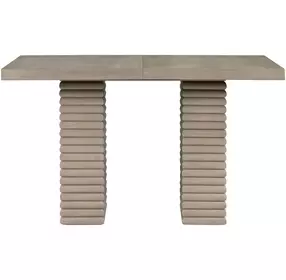 Lily Brown Extendable Counter Height Dining Table