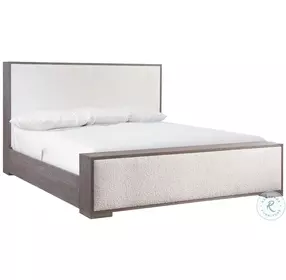 Casa Playa And Cream Upholstered King Panel Bed