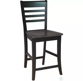 Cosmopolitan Black and Coal Roma Stool