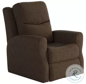 Fame Berber Walnut Power Headrest Rocker Recliner