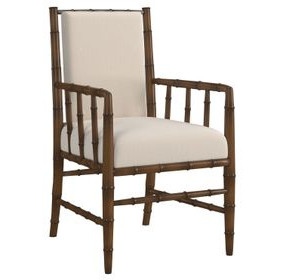 Harbor Beige Upholstered Arm Chair