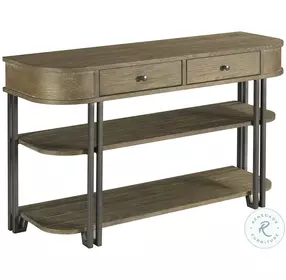 Hamilton Cinnamon Saddletree Sofa Table